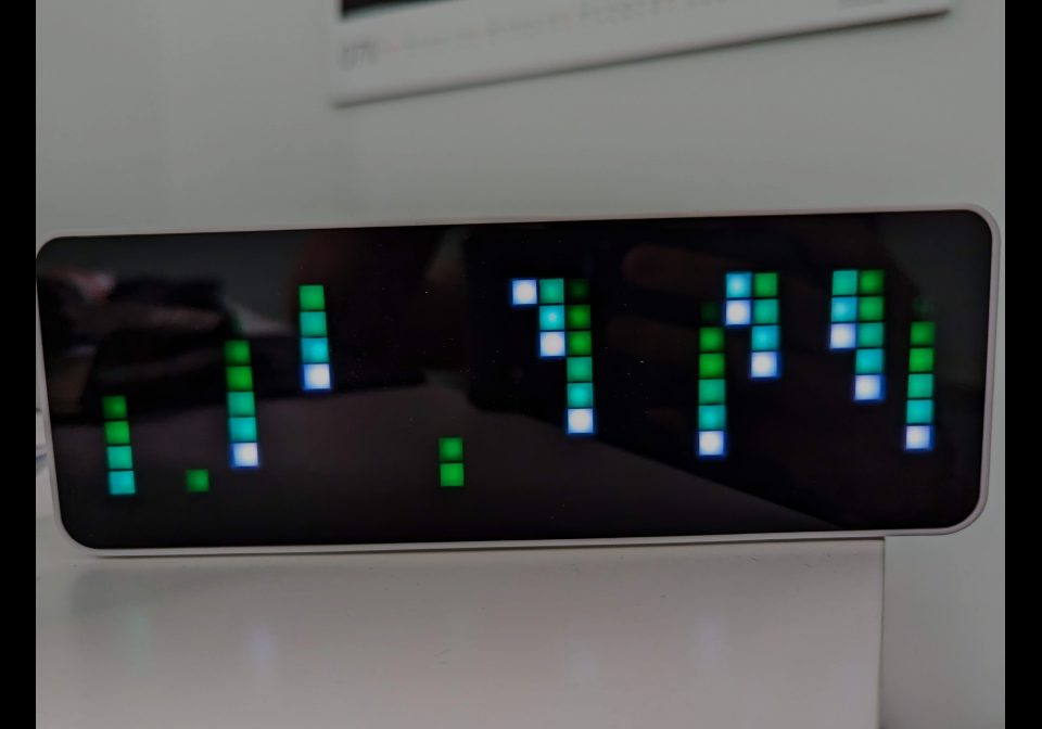 Awtrix random effect shown on an AWTRIX display