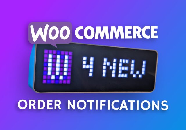 WooCommerce Order Notification