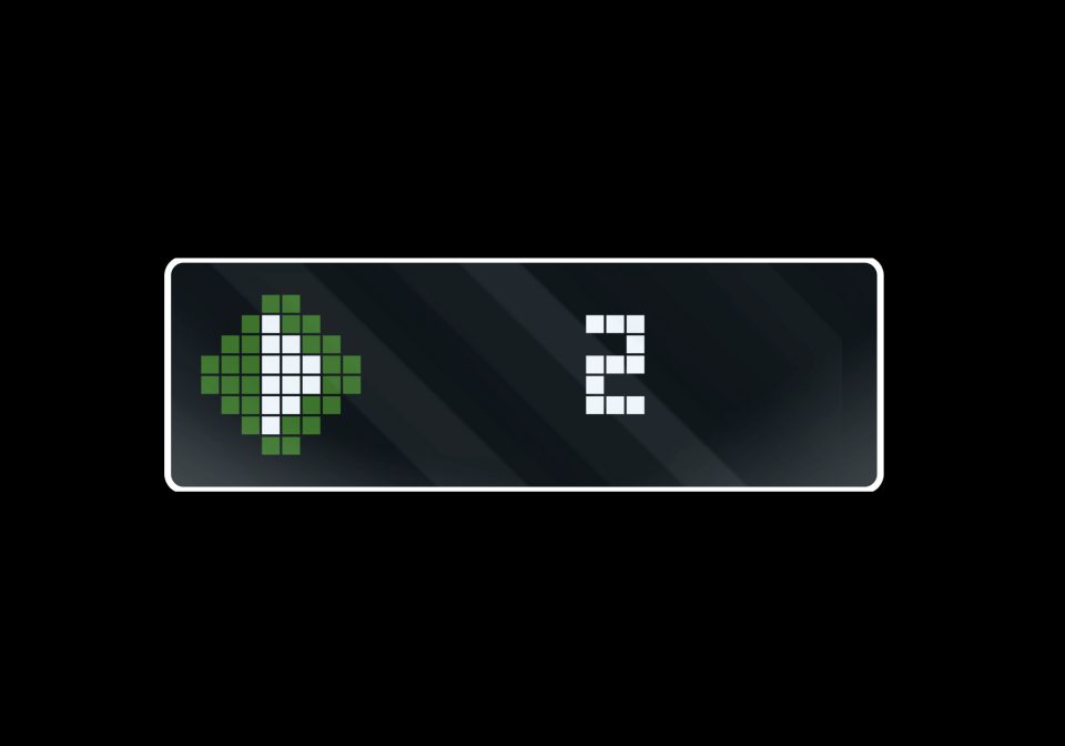 Emby Active Streams shown on an AWTRIX display