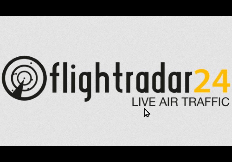 FlightRadar24 shown on an AWTRIX display