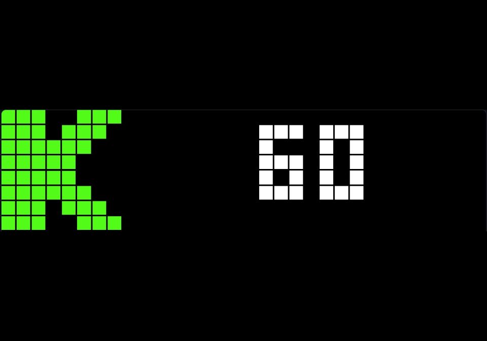 Kick Follow Counter shown on an AWTRIX display